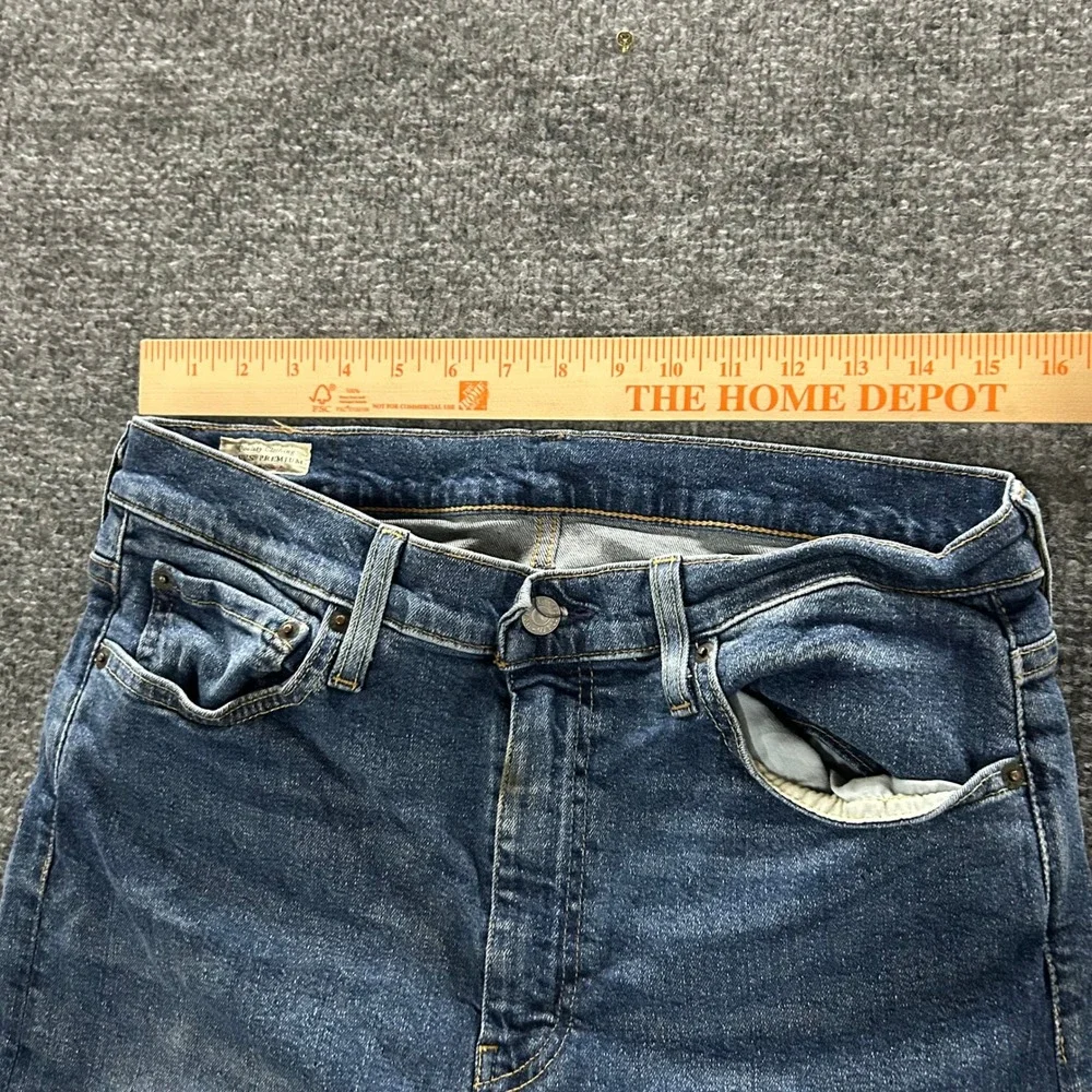 Levi's Jeans Mens Size 33x34 Blue 511 Slim Fit Stretch Denim Casual Medium Wash